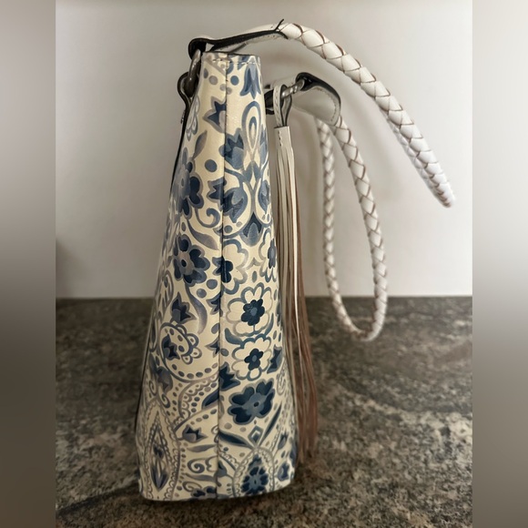 Patricia Nash Italian Folklore Rena Tote New Without Tags - Picture 3 of 13